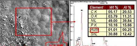 对PCB板焊锡不良做微观与表面元素分析(图1) 对PCB板焊锡不良做微观与表面元素分析(图1)