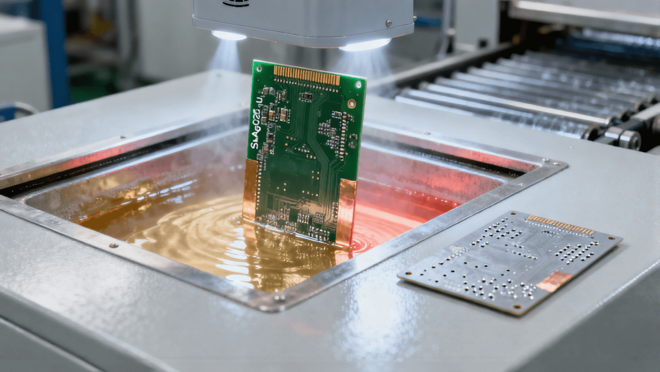 PCB��Ǧ�������ճ�����Sn-Ag-Cu�Ͻ�250-260���ȷ���ƽʵ��5-20��m���������������ѵ���.png