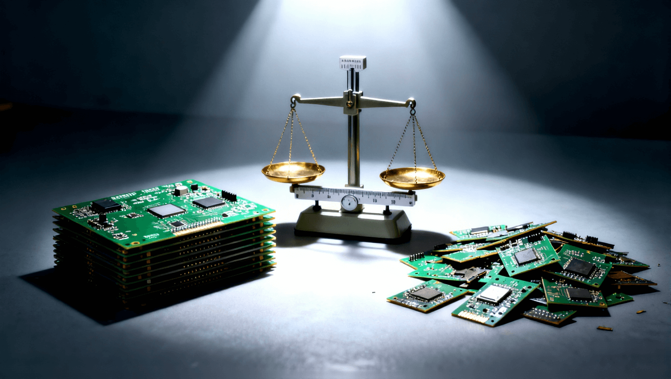 PCB焊接良率与生产成本关系示意图,展现高质量焊接对电子制造效率的影响.png