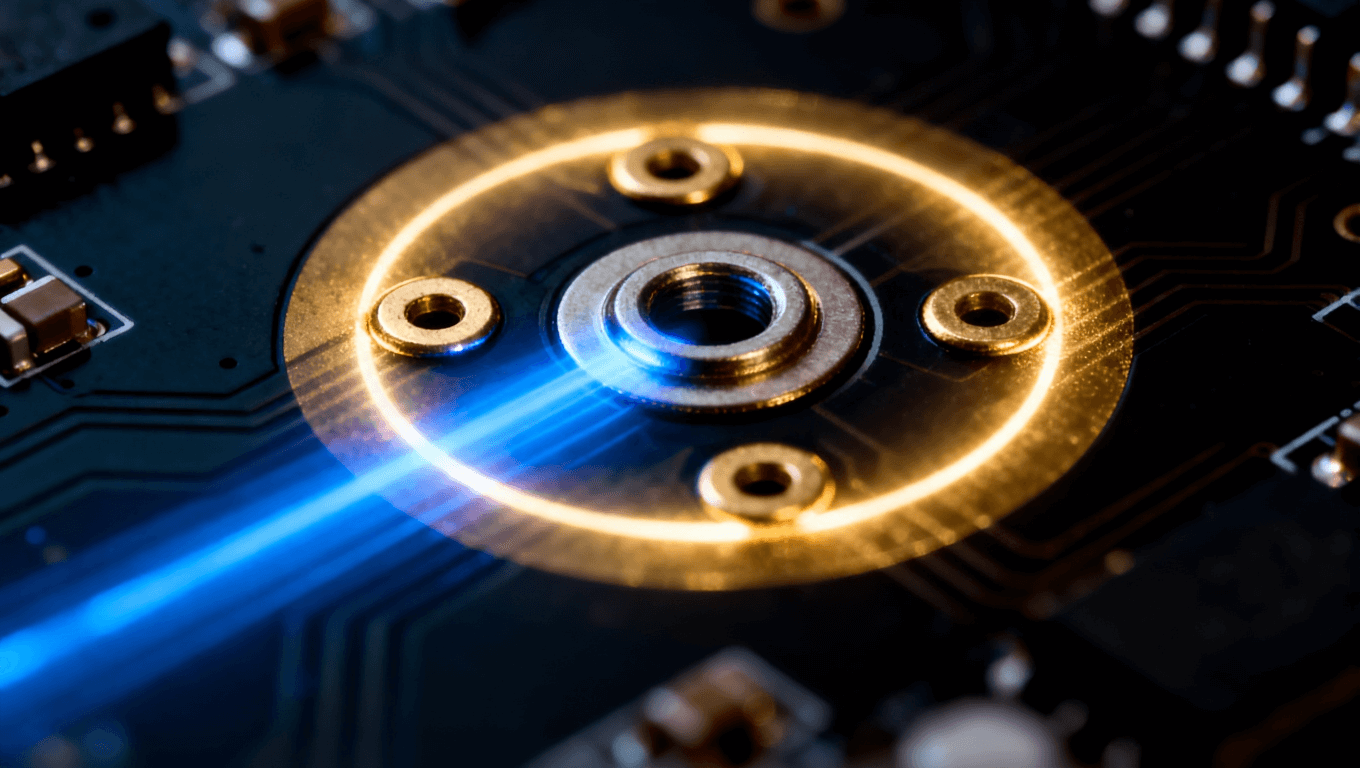 高速PCB设计中用于信号完整性保护的接地过孔屏蔽阵列布局示意图.png